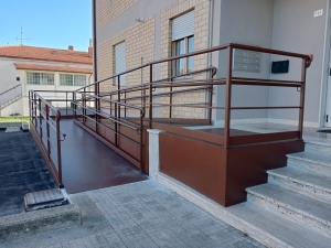 Passerella/Rampa per abbattimento barriere architettoniche